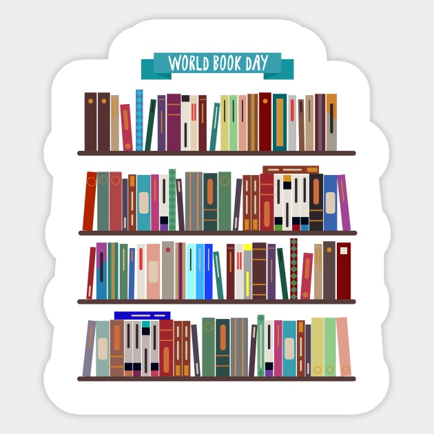 World Book Day Sticker by Teequeque